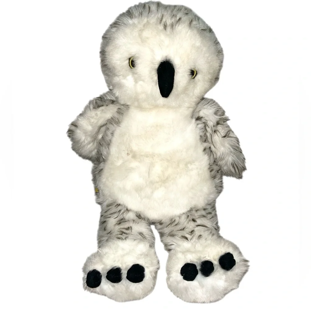 BUILD A BEAR WORKSHOP SPOTTED TURNER SNOWY OWL